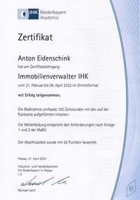 Zertifizierter Immobilienverwalter IHK